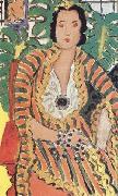 Henri Matisse Helene au cabochon (mk35) oil painting